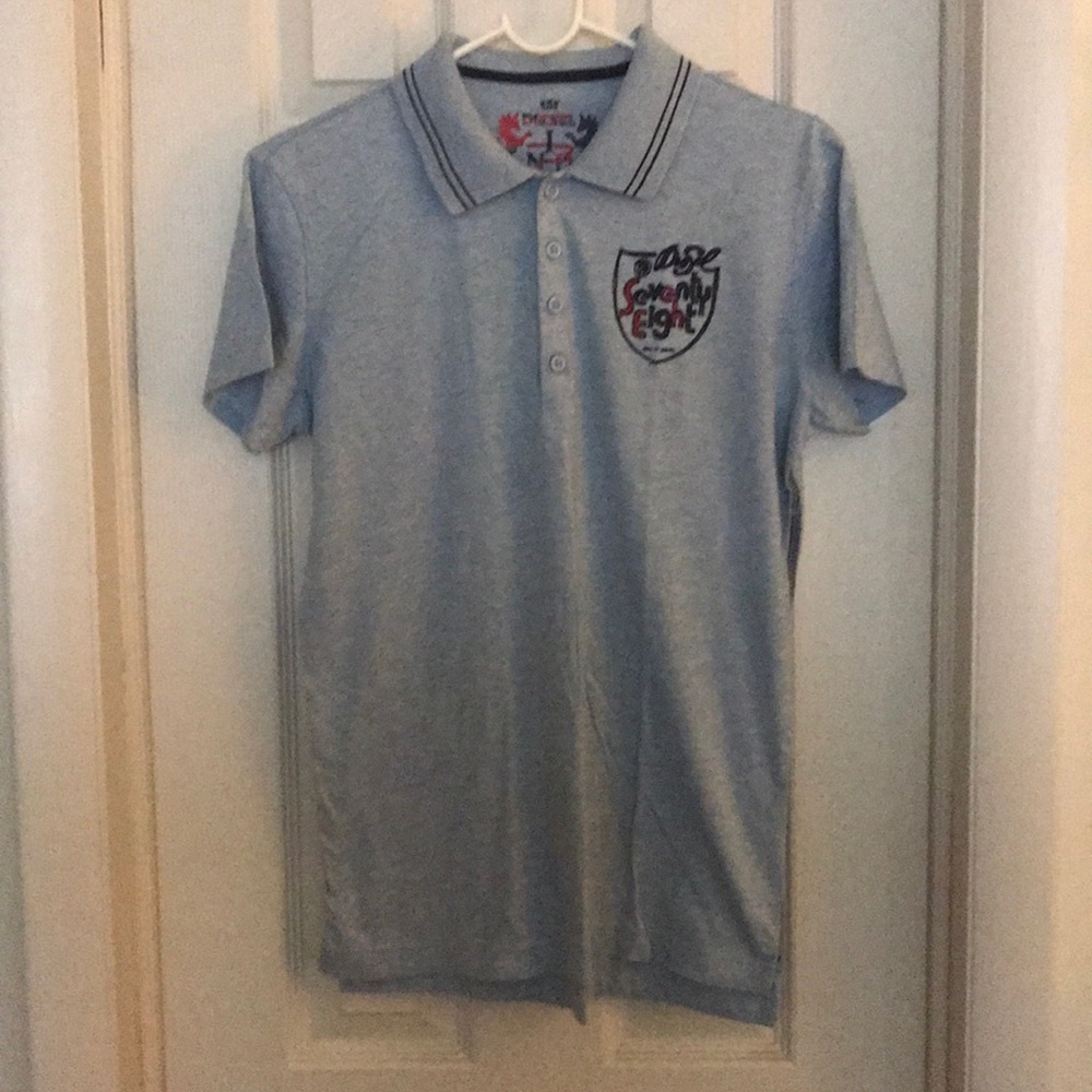 Light blue diesel collared shirt